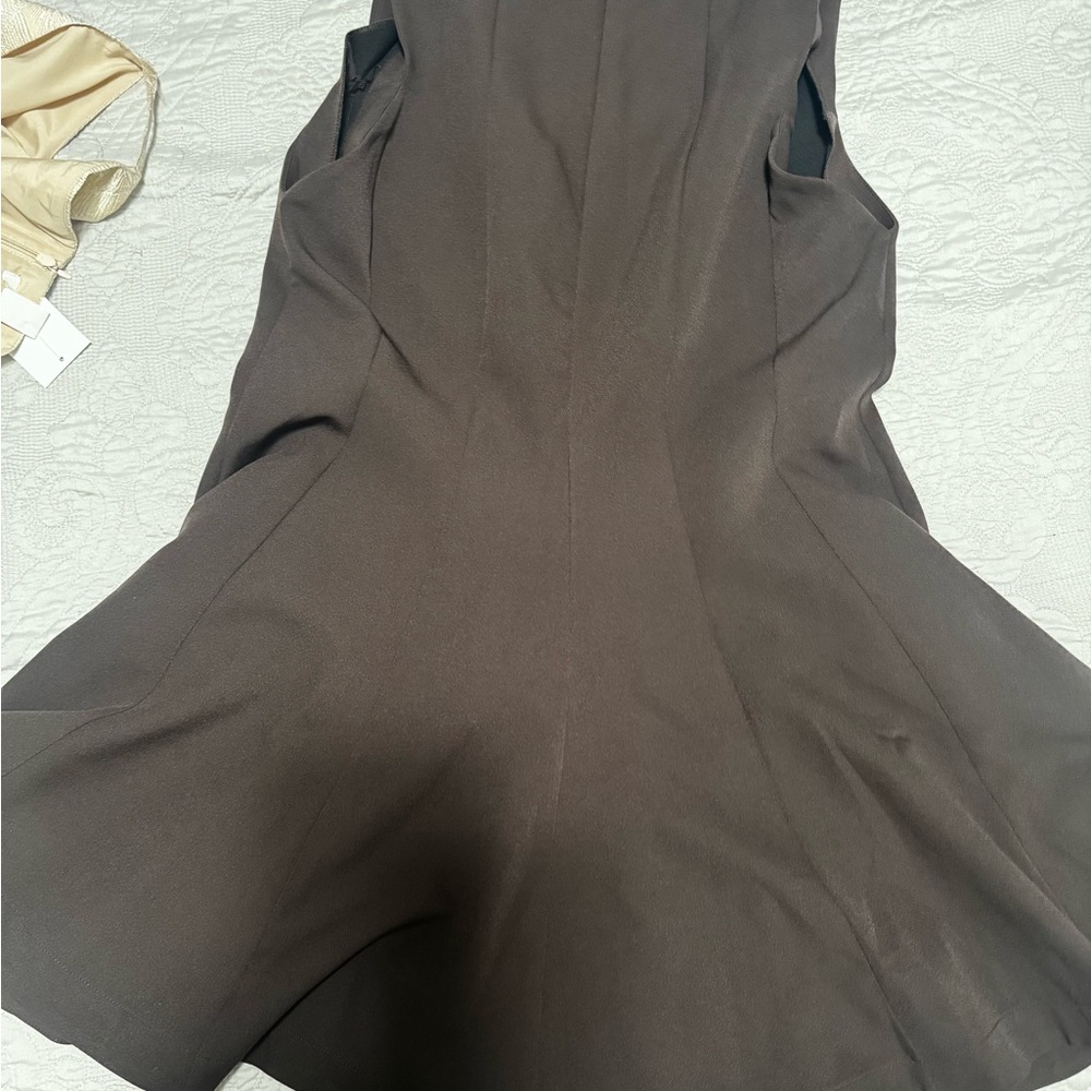 H&M Brown Mini Dress